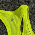 Lululemon  neon yellow swiftly tech tank race length size 12 Photo 3