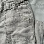 Sigrid Olsen  Light Gray Linen Capris Photo 12