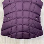 Eddie Bauer  EB650 Down Quilted Puffer Vest Deep Eggplant size XS Extra Small Photo 5