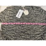Miracle City Tan Black Sequin Shine Sweater Women Loose Knit Sparkles Size S M Size M Photo 5