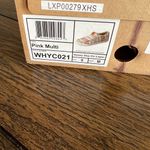 Twisted X  Women's Slip on Loper Pink Multicolor Tribal Aztec Size 9 Photo 7