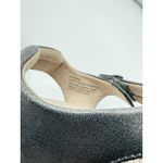 Aetrex ‎ “Jillian” Gray Braided Leather Strappy Sandal Women’s Sz 11 Comfort Photo 2