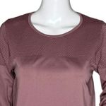 Fabletics  Shirt‎ Womens Medium Dusty Pink Musetta Top Gym Workout Athleisure Photo 3