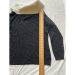 Berek Black & White Cowl Neck Sweater Contrast Color Block Knit Top Size M Size M Photo 4