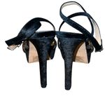 Jessica Simpson  Black Strappy Heels Photo 5