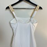 Ramy Brook Myra One-Piece Swimsuit in White/Gold Size Small Photo 6