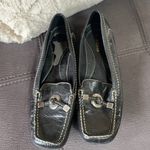 Liz Claiborne Black Leather Loafers Size 8.5 Photo 1