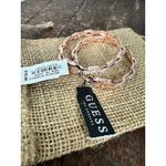 Guess NWT Rose Gold Tone Chain Link Bracelet Set with Rhinestones Photo 1