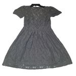 Atmosphere Gray Mini Dress Size 6 Photo 0