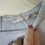 Athleta Gray Sweatshirt Tunic Dress Women's M 3/4 Sleeve Pockets Cozy Casual Photo 2