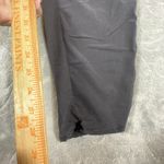 Marine layer  Allison Pant Women Medium‎ Black Stretchy Tencel Relaxed Split Hem Photo 8