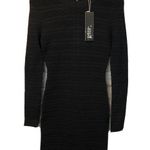 Asilio NWT  Women's Size Small Mummify Me Black Long Sleeve Bandage Dress Photo 0