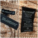 BLANK NYC NWT Heather Ribbed Crewneck Sweater Size XS Photo 3