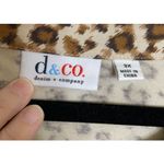 Denim Co Womens 3X Leopard‎ Animal Print Pearl Snap Top Cardigan Preppy Career Size undefined Photo 3