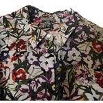 Habitat  Button Front Collard Shirt Painted Garden Size L 34513 Photo 3