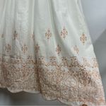 Mossimo Supply Co . size L Dress embroidered adjustable straps Beachy FLAWED Photo 4