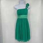 Sequin Hearts Y2K  One Strap Babydoll Dress Sz L Hoco Floral Coquette Romantic Photo 14