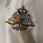 Petite Sophisticate Vintage 80s Windbreaker Jacket Woman’s Size Large Nautical Design Crest VGUC Photo 10