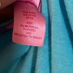 PINK - Victoria's Secret Y2K Victoria's Secret PINK Vintage ‘04 Lace Trim Cami Babydoll Tank Top Blue M/L Photo 4