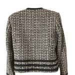 carole little  Blazer Women’s Medium Silk Blend Tweed Jacket Coat Career Photo 2
