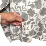 CALIA Burnout Spacer Floral Bomber Jacket S White Photo 6