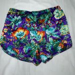 Victoria's Secret Vintage Victoria Secret Floral Satin Pajama Shorts Panties Gold Label M Cheeky Photo 4