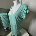 i jeans by Buffalo Green Cap Sleeve Relaxed T Photo 5