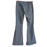 Rock & Roll Denim Jeans Size 28x34 High Rise Flare Leg Blue Stripe Boho Hippie Photo 3