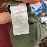 J.Jill Linen Stretch Pull-On Pants L Green Tapered Relaxed Fit Elastic Waist Photo 8