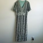 Baltic Born Leslie Velvet Maxi Dress Short Sleeve New Without Tags Photo 2