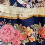 Vintage Prairie 1970's Cottagecore Floral Full Midi Skirt Medium Photo 6