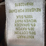 Garnet Hill Silk Blend Cardigan Size Large Waterfall Drape Front Career Wear Photo 4