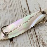 Vintage Mother of Pearl “Emelia” Name Plate Brooch White Photo 10