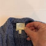 Kilronan Knits Merino Wool Cable Knit Sweater Vest L Made in Ireland Blue Size L Photo 5