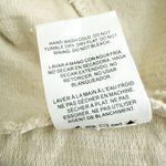 THREAD & SUPPLY | Ivory Ecru Corduroy Shacket Shirt Jacket Button Raw | Small Photo 9