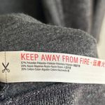 Free People  Beach Bicoastal Longline Open front cardigan Large Gray Photo 5