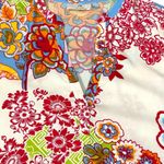 Natori  Geisha Garden Mandarin Tunic Top Large NWT V Neck Sleep Lounge Photo 7