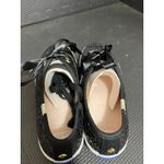 Kate Spade NEW  Keds Glitter Black Ribbon Lace Up Sneakers Womens Size 6 Sparkle Photo 7