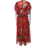 Red Valentino NWOT   paradise of bird dress Photo 9