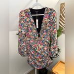 For Love & Lemons For Love & lemons June Bell Mushroom Psychedelic Sleeve mini dress Size Large Photo 2