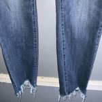Lucky Brand  High Rise Skinny Bridgette Raw Hem Blue Jeans Size 10 Photo 5