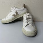 VEJA  V-10 White Pink Metallic Sparkle Women’s Sz 9 Sneakers Shoes Photo 1