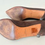 Givenchy  Brown Suede Leather Heels Pointed-toe Shoes Women’s US 8 EUR 38 Italy Photo 5