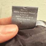 Ann Taylor  Checkered Tan and Brown Pencil Skirt with Slit Wool Women’s size 6 Photo 4