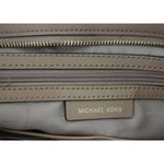 Michael Kors Bag Womens Size Medium Beige Tote Travel Double Handles Logo Photo 5