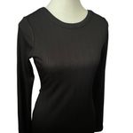 River Island Mamma Collection Black Long Sleeve Dress Open Back Bodycon Size 8 Photo 1