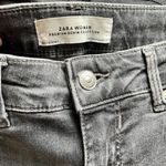 ZARA ‎ WOMEN PREMIUM DENIM COLLECTION DISTRESSED GRAY SIZE 6 JEANS STRETCHY Photo 6