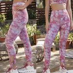 Anthropologie NWT $108 Daily Practice by Pink Side Tie Allie Pull On Leggings XS Photo 1