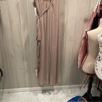 Show Me Your Mumu liz maxi wrap dress light putty cream beautiful NWT flowy Photo 3