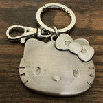 Sanrio A Rare Heavy Modern Vintage  2020 Hello Kitty Keychain Key Ring Key Fob Photo 0